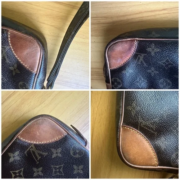 LOUIS VUITTON Marly Dragonne leather Monogram Brown Clutch Bag - Picture 13 of 16